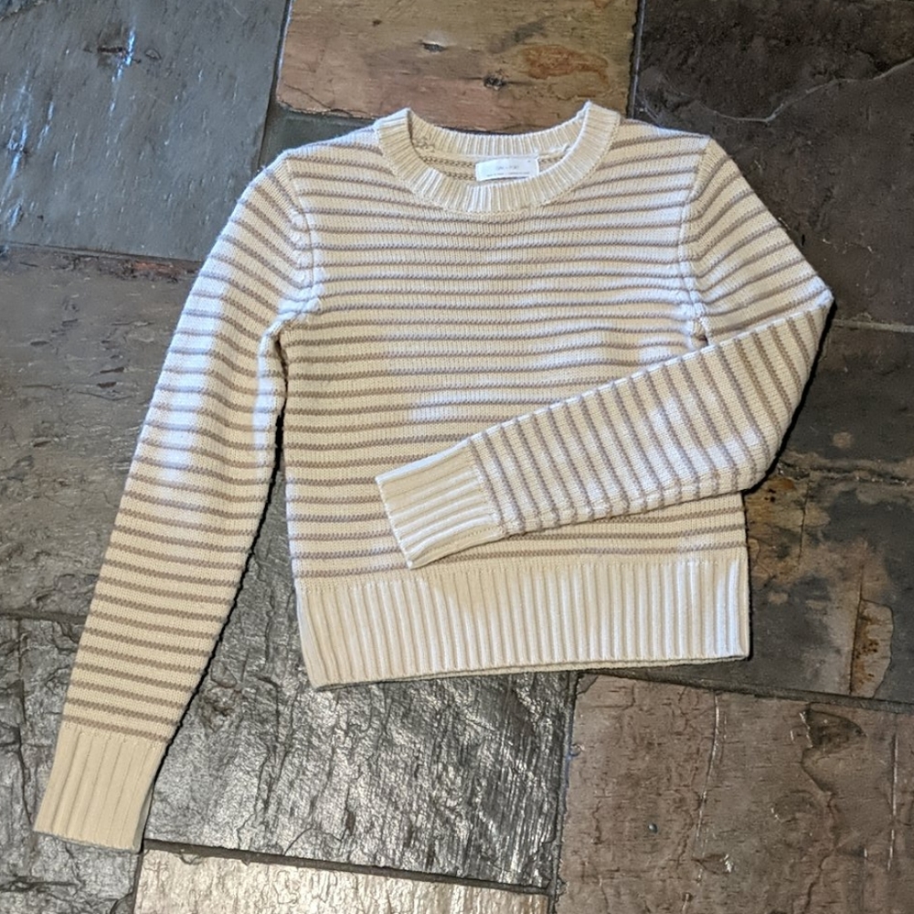 Oak + Fort cropped knit